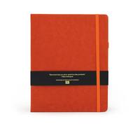 Robert Frederick RK Journal Notebook - Faux Suede Rust Red B5 Design
