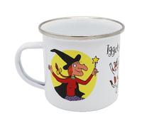 Robert Frederick Room on The Broom Enamel Mug | Magical Character Design | 320ml Durable Camping Mug | Dishwasher Safe Gift for Room on The Broom Fans