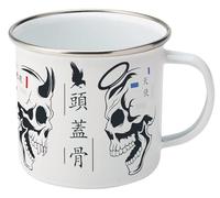 Robert Frederick Skulls Enamel Mug