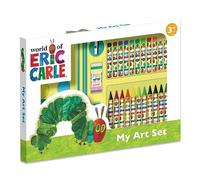 Robert Frederick The Very Hungry Caterpillar Children's 42 Piece Art Set For Ages 3 to 8 Years - Includes Paints and Crayons