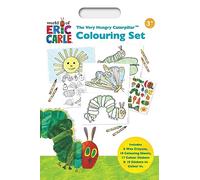 Robert Frederick Very Hungry Caterpillar Children's Colouring Set with Crayons and Stickers A4 Multicoloured 1 Box