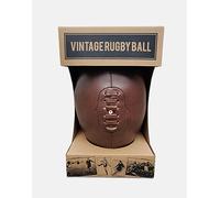 Robert Frederick Vintage Rugby Ball In A Kraft Box, Black