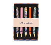 Robert Frederick Willow and Belle Mixed Design Ballpoint Pens in Gift Box - Set of 5 Pens