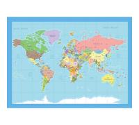 Robert Frederick World Atlas Map In Tube Jigsaw Puzzle 100 Pieces