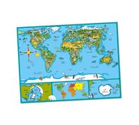 Robert Frederick World Map In A Tube Jigsaw Puzzle 500 Pieces