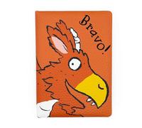 Robert Frederick Zog A5 Lined Notebook for Kids | Embossed PU Leather Cover | Official Zog Stationery Gift | Children’s Character Notebook
