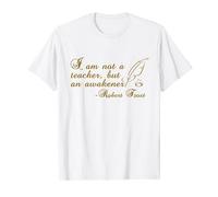 Robert Frost Famous Literary Quotes Fun Novelty Short Sleeve T-Shirt