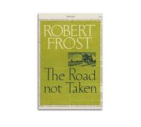 Robert Frost The Road Not Taken Canvas Poster Wall Art Poster Suitable for Room Aesthetics And Decoration Bedroom And Living Room Unframe-style 16x24inch(40x60cm)