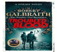 Robert Galbraith Troubled Blood Paperback Book in White Robert Galbraith White