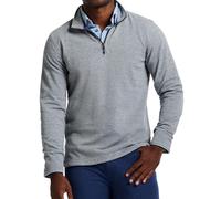Robert Graham Men’s Hobson Lightweight Long-Sleeve 1/4-Zip Pullover Sweater, Navy, 3X-Large