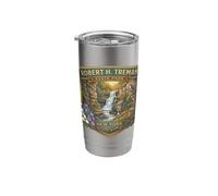 Robert H. Treman State Park Ithaca New York Novelty Souvenir Stainless Steel Insulated Tumbler