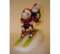 Robert Harrop Beano Dandy Collection : BDCS02 - Dennis & Gnasher "Santa's Express" 2002 Christmas Piece Limited Edition