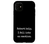 Robert Help I Fell Into An Emotion Funny Marcus VR Meme Case for iPhone 11