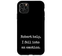 Robert Help I Fell Into An Emotion Funny Marcus VR Meme Case for iPhone 11 Pro Max