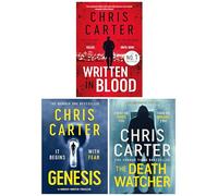 Robert Hunter Series Book 11-13 Collection 3 Books Set (Written in Blood, Genesis & The Death Watcher)