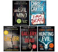 Robert Hunter Series Vol 6-10 Collection 5 Books Set By Chris Carter (An Evil Mind, I Am Death, The Caller, Gallery of the Dead & Hunting Evil)