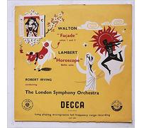 Robert Irving, The London Symphony Orchestra - Walton: Facade Suites I and II, Lambert: Horoscope Ballet Suite [LP]