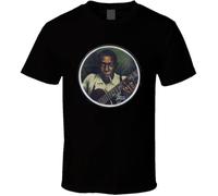 Robert Johnson T-Shirt Printed Tee Graphic Top for Men Shirt BlackL