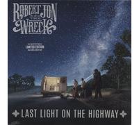 Robert Jon & The Wreck Last Light On The Highway - Blue & White Vinyl - Sealed US vinyl LP album record RJMV-0009C Self Released 2020