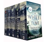 Robert Jordan The Wheel of Time Collection 5 Books Set Series 1 (Book 1-5)
