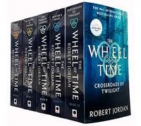 Robert Jordan The Wheel of Time Collection 5 Books Set Series 2 (Book 6-10) (Lord Of Chaos, A Crown Of Swords, The Path Of Daggers, Winter's Heart, Crossroads Of Twilight)