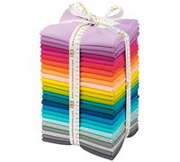 Robert Kaufman Fabrics Kona Cotton Solids FQ-796-25 Elizabeth Hartman 25-Piece Palette