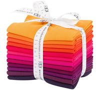 Robert Kaufman Kona Cotton Solids Birds of Paradise Fat Quarter Bundle