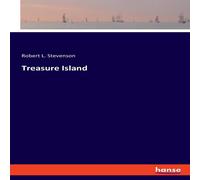 Robert L. Stevenson Treasure Island Book - Paperback in White Robert L. Stevenson White