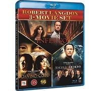 Robert Langdon 3 Movie Collection Inferno/Angels and Demons /Da Vinci Code Blu Ray
