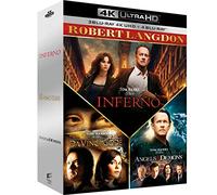 Robert Langdon - Da Vinci Code + Anges & démons + Inferno [4K Ultra HD + Blu-ray]
