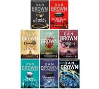 Robert Langdon Series Collection 8 Books Set By Dan Brown (Angels And Demons, The Da Vinci Code, The Lost Symbol, Inferno, Origin, Digital Fortress, Deception Point & The Secret of Secrets)