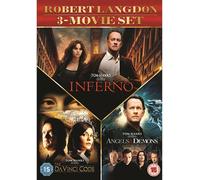 ROBERT LANGDON TRILOGY DVD TRIPLE MOVIE FILM PART 1 2 3 DAN BROWN COLLECTION New