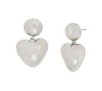 Robert Lee Morris Soho Women's Puffy Heart Drop Earrings