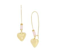 Robert Lee Morris Soho Womens Puffy Heart Stud Earrings, One Size, Metal, No Gemstone