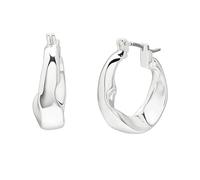 Robert Lee Morris Soho Women's Sculpted Medium Hoop Earrings, L, Metal, No Gemstone
