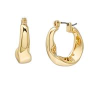 Robert Lee Morris Soho Women's Sculpted Medium Hoop Earrings, L, Metal, No Gemstone