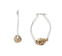 Robert Lee Morris Soho Women's Wire Wrapped Sculpted Hoop Earrings