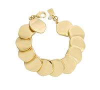 Robert Lee Morris Womens Sculpted Disc Link Bracelet
