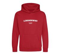 Robert Lewandowski Kids Hoodie - Red / 14-15 years