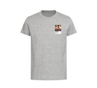 Robert Lewandowski Poland Atlas Frame Kids T-Shirt - Gray / 7-8 years