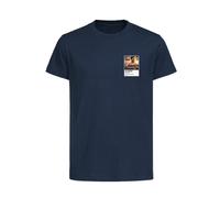 Robert Lewandowski Poland Atlas Frame Kids T-Shirt - Navy / S Men