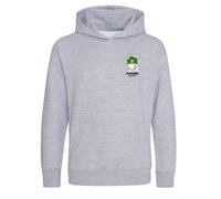 Robert Lewandowski World Cup Sticker Kids Hoodie - Gray / 7-8 years