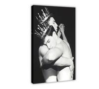 Robert Mapplethorpe, Two Men Dancing Poster Canvas Poster Bedroom Decor Landscape Office Room Decor Gift 20x30inch(50x75cm)