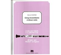 ROBERT MARTIN CHAPUIS M. - CINQ INVENTIONS DEUX VOIX
