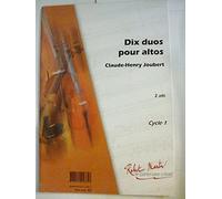 ROBERT MARTIN JOUBERT C.H. - DIX DUOS POUR ALTOS EN PREMIRE POSITION