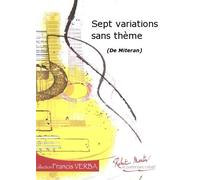 ROBERT MARTIN MITERAN - SEPT VARIATIONS SANS THEME
