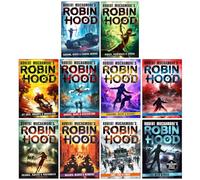 Robert Muchamore Robin Hood Series 1-10 Books Collection Set (Hacking Heists & Flaming Arrows, Piracy Paintballs & Zebras, Jet Skis Swamps & Smugglers, Drones Dams & Destruction & More)