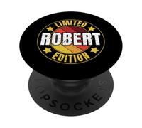 Robert Name Limited Edition Personalized Birthday Retro PopSockets Adhesive PopGrip