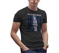 Robert Pattinson Shirt This is The Skin of a Killer Bella Men's Black T-Shirt Size S