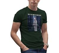 Robert Pattinson Shirt This is The Skin of a Killer Bella Men's Military Green T-Shirt Size S